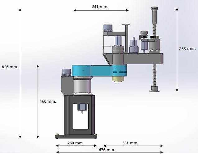 Four axis sales scara robot
